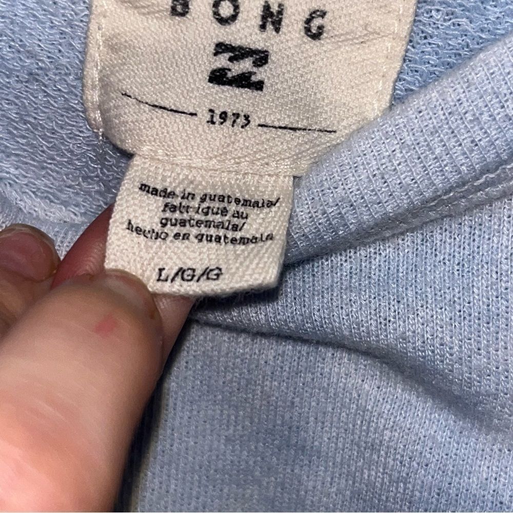Billabong Blue Tie Dye Pineapple Patch Sweatshirt - Picture 5 of 6